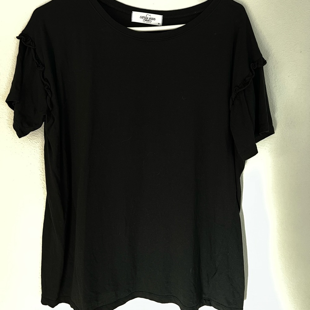 Carly Jean Los Angeles Ruffled Top